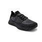 Akademiks Men's Knit Stripe Sneakers Shoes Black Size 10 M