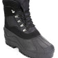 Polar Armor Men's All Weather Suede Snow Boots Black Size 11 M