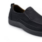 Aston Marc Men's Slip On Walking Casual Shoes Black Size 9 M