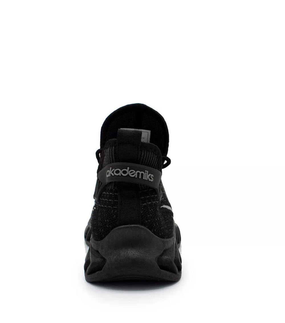 Akademiks Men's Fit 3 0 Knit Jogger Sneakers Shoes Black Size 10 M