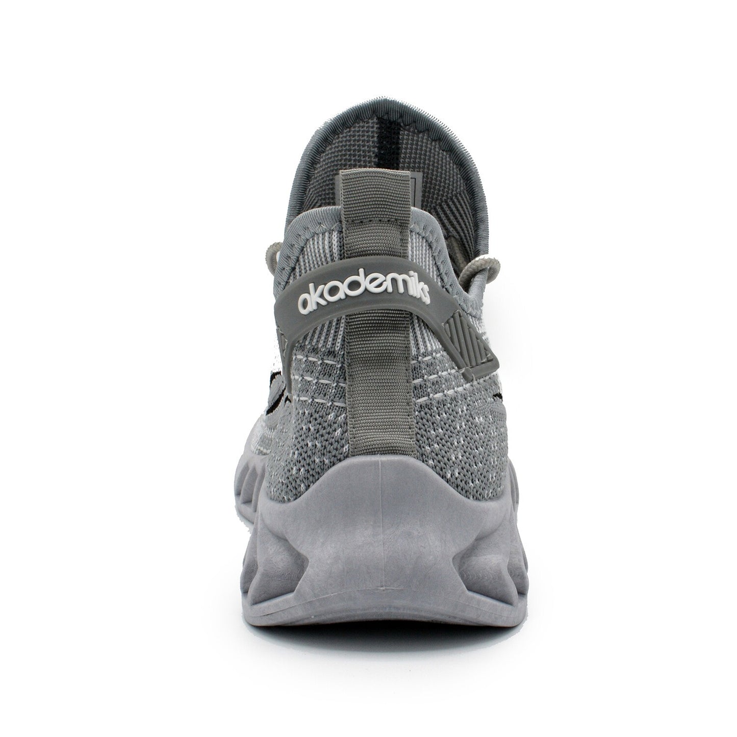 Akademiks Men's Fit 3.0 Knit Jogger Sneakers  Shoes Gray Size 11 M