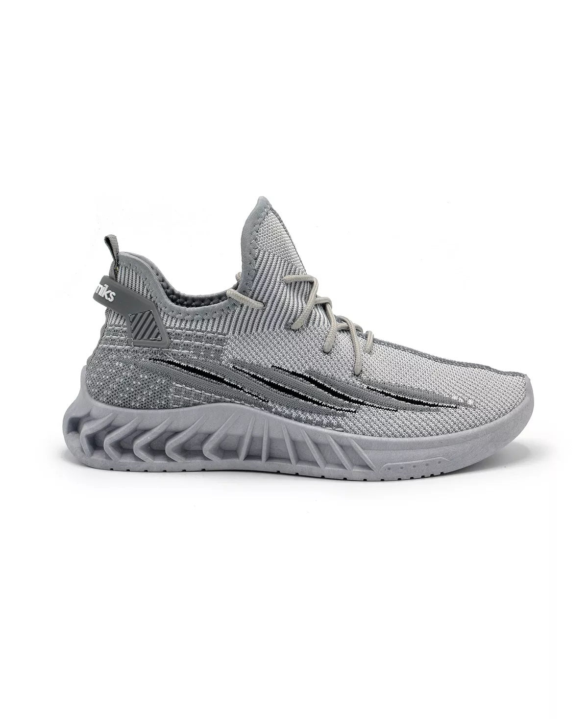 Akademiks Men's Fit 3 0 Knit Jogger Sneakers Gray Size 13 M