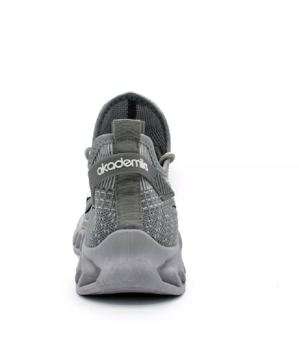 Akademiks Men's Fit 3 0 Knit Jogger Sneakers Gray Size 13 M