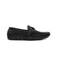 Aston Marc Men's Charter Side Buckle Loafers Shoes Black Size 10.5 M