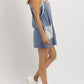Bucketlist - Hot Shot Solid Denim Skort Dress