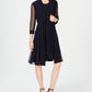 R & M Richards Women's Embellished Dress & Duster Jacket Blue Size 16