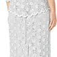 R & M Richards Women's 2 Pce Lace Swing Jacket Dress Gary Size 14