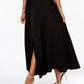 R & M Richards Women's Beaded Waist Sleeveless Maxi Dress Black Size 6