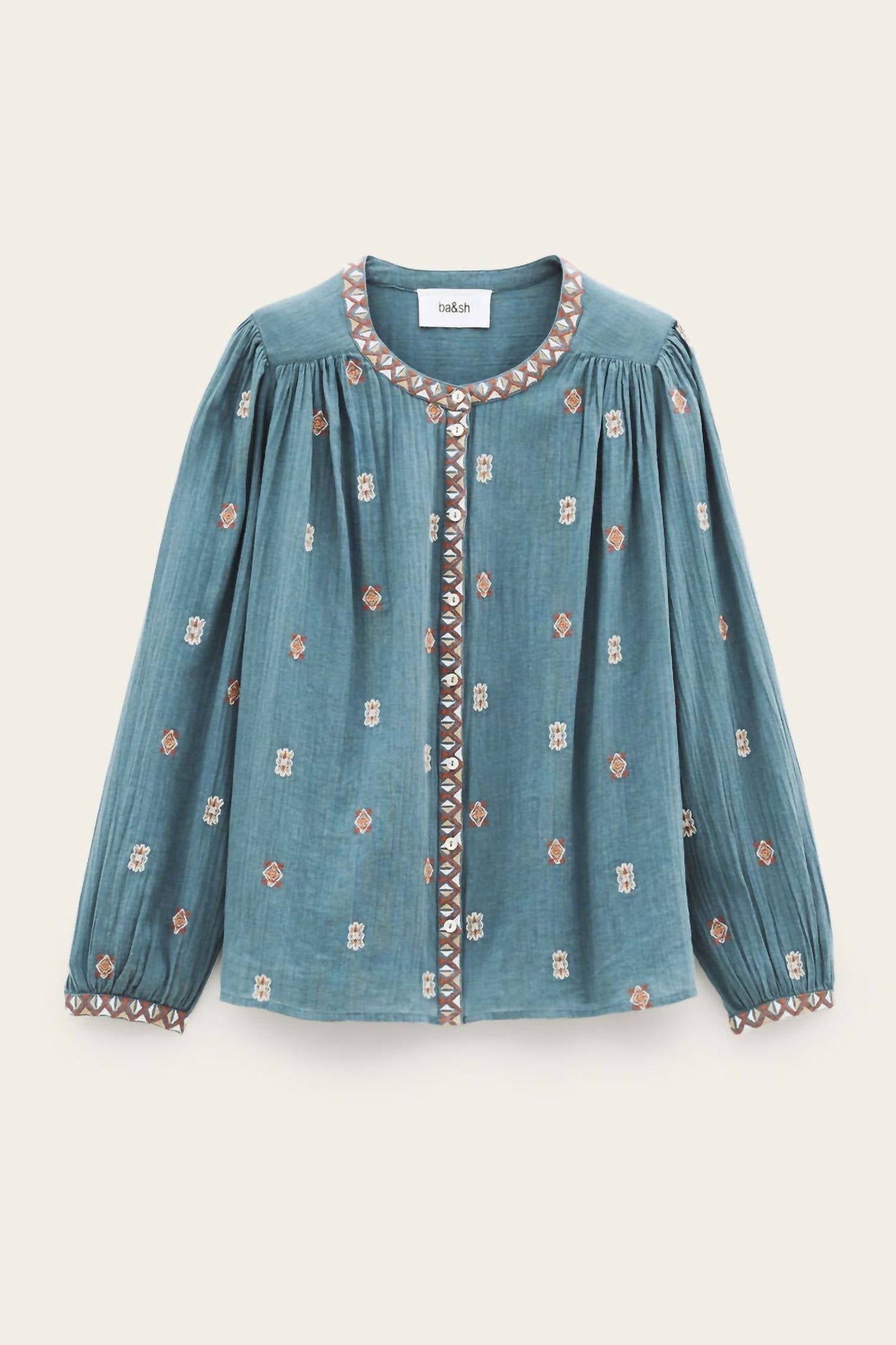 Ba&Sh - Daphne Loose Pleated Shirt