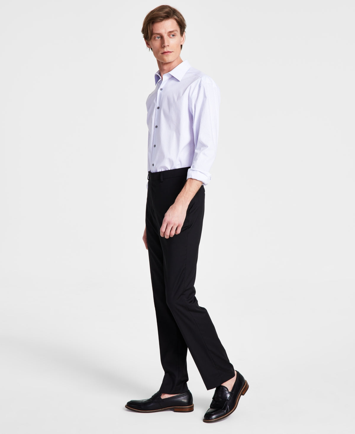 Calvin Klein Men's Slim Fit Dress Pants Black Size 32X30