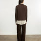Enza Costa - Cable Knit Easy Crew Sweater