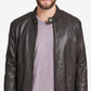 Marc New York Men's Leather Moto Jacket Brown Size Small