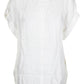 Ralph Lauren Women's Linen Dolman Sleeve Shirt White Size 2X
