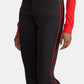 Ralph Lauren Women's Striped Ponte Skinny Pants Black Size Medium