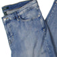 Ralph Lauren Women's Plus Denim Mid Rise Skinny Jeans Blue Size 20W
