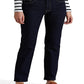 Ralph Lauren Women's Mid Rise Straight Jeans Blue Size 4