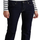 Ralph Lauren Women's Mid Rise Straight Jeans Blue Size 4