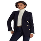 Ralph Lauren Women's Stretch Wool Blazer Blue Size 6