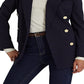 Ralph Lauren Women's Stretch Wool Blazer Blue Size 6