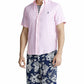 Polo Ralph Lauren Men's Linen Short Sleeve Button Up Shirt Pink Size Small