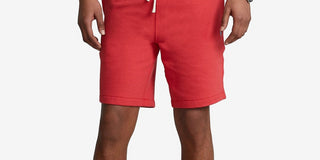 Ralph Lauren Men's Fleece Shorts Red Size Small
