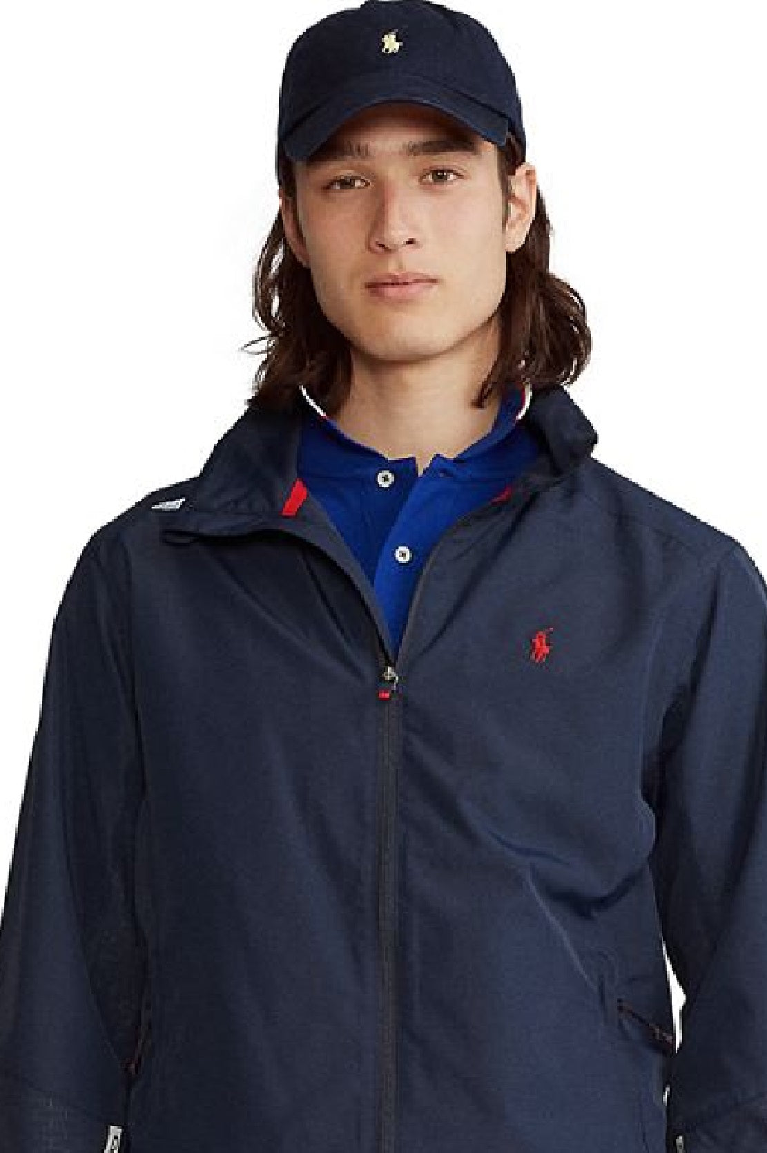 Polo Ralph Lauren Men's Recycled Zip Jacket Blue Size Small