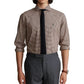 Ralph Lauren Men's Classic Fit Plaid Twill Longsleeve Woven Shirt Brown Size L