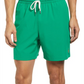 Polo Ralph Lauren Men's Traveler Solid Swim Trunks Green Size Medium