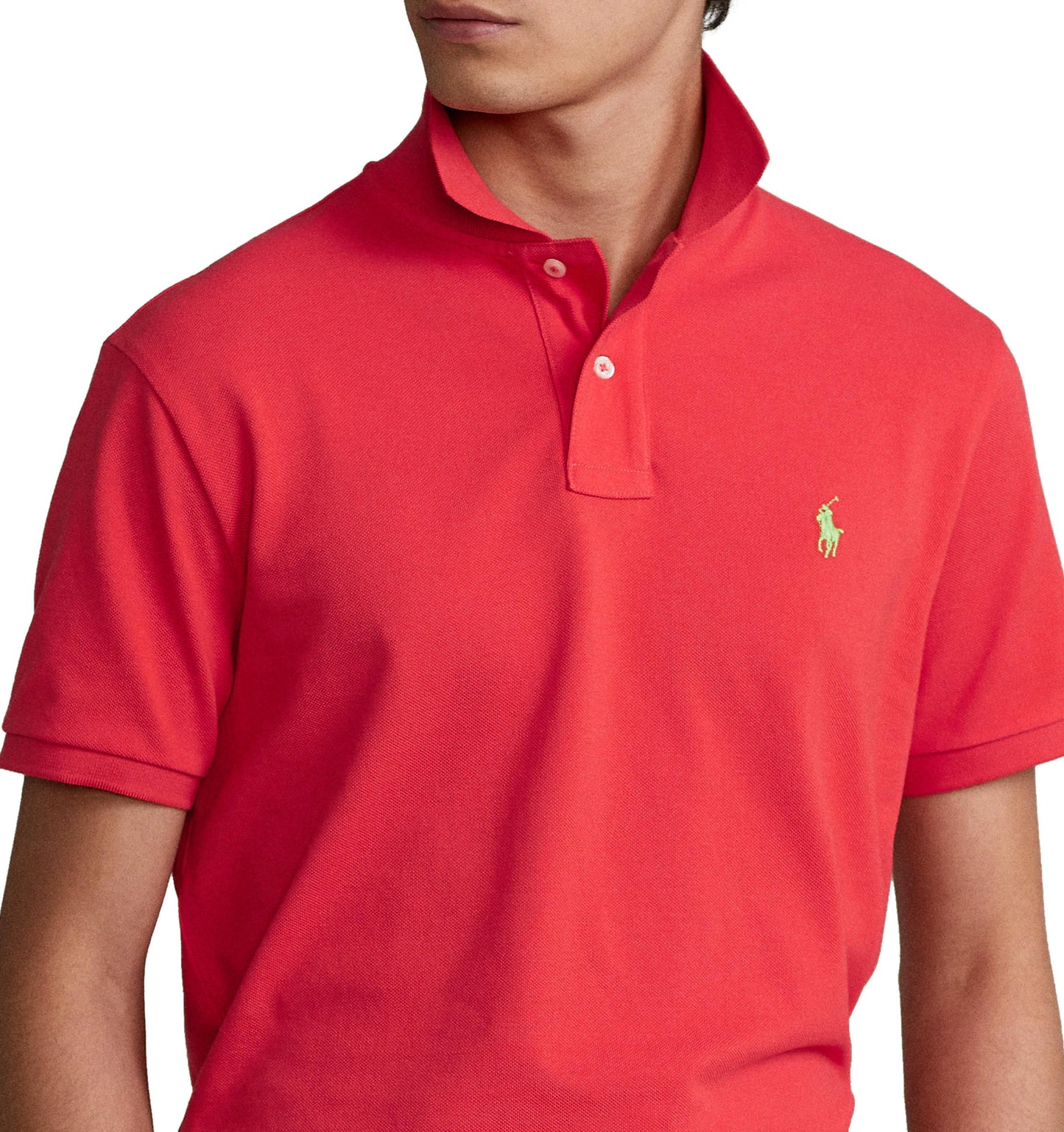Polo Ralph Lauren Men's Cotton Polo Shirt Red Size XX-Large