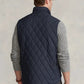 Polo Ralph Lauren Men's Water Repellent Quilted Vest Blue Size X-Small