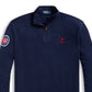 Polo Ralph Lauren Men's Quarter Zip Cubs Pullover Sweater Blue Size X-Large