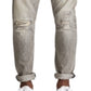 Polo Ralph Lauren Men's Sullivan Slim Graphic Jeans Gray Size 36X34