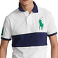 Polo Ralph Lauren Men's Custom Slim Fit Big Pony Mesh Polo Shirt White Size Large