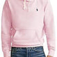 Ralph Lauren Men's Long Sleeve Fleece Pullover Hoodie Pink Size Large