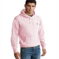 Ralph Lauren Men's Long Sleeve Fleece Pullover Hoodie Pink Size Large