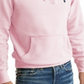 Ralph Lauren Men's Long Sleeve Fleece Pullover Hoodie Pink Size Large