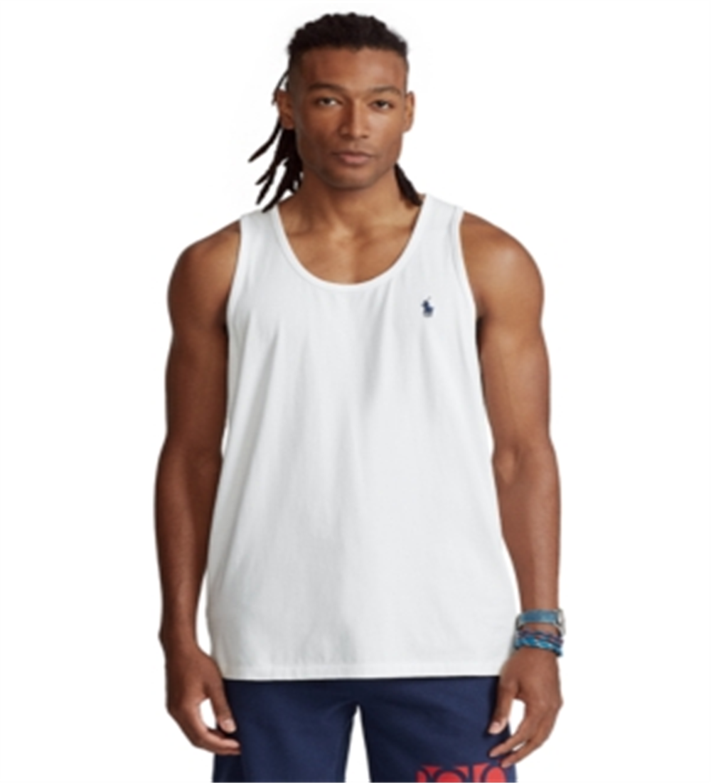 Polo Ralph Lauren Men's Washed Jersey Tank White Size L