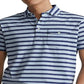 Polo Ralph Lauren Men's Striped Jersey Pocket Polo Shirt Blue Size Medium