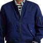 Polo Ralph Lauren Men's Stretch Full Zip Bomber Jacket Blue Size Large