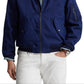 Polo Ralph Lauren Men's Stretch Full Zip Bomber Jacket Blue Size Large
