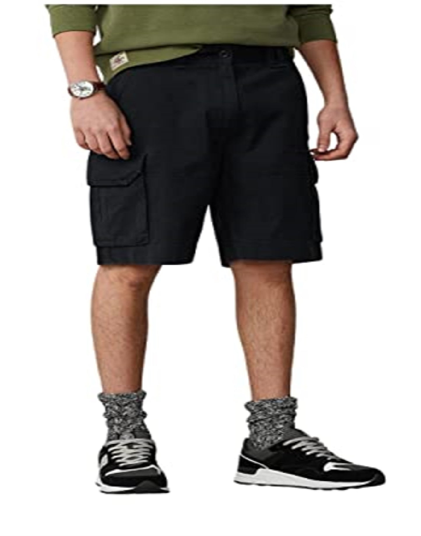 Polo Ralph Lauren Men's Relaxed Fit Twill Cargo Short Black Size 40