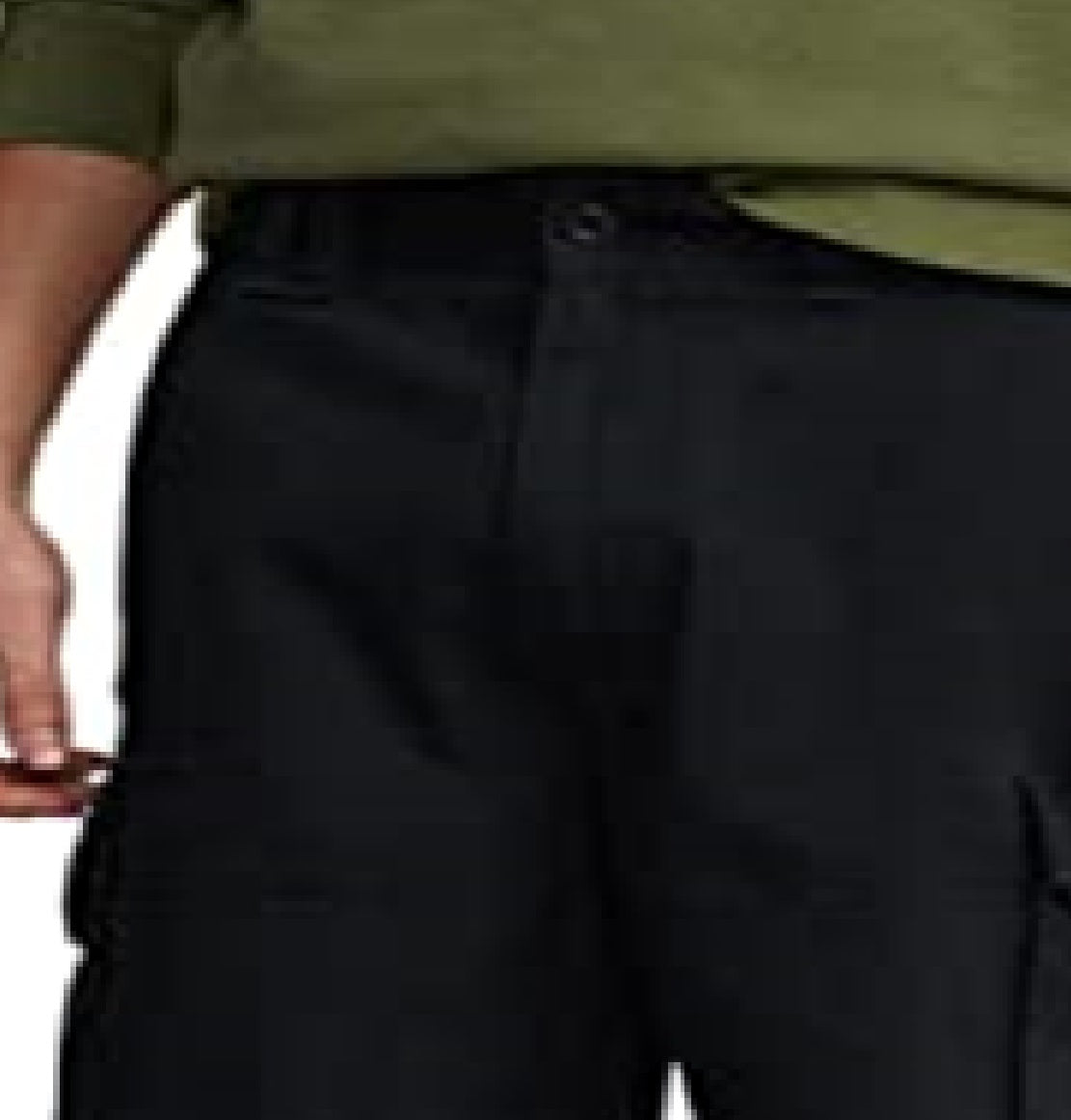 Polo Ralph Lauren Men's Relaxed Fit Twill Cargo Short Black Size 40
