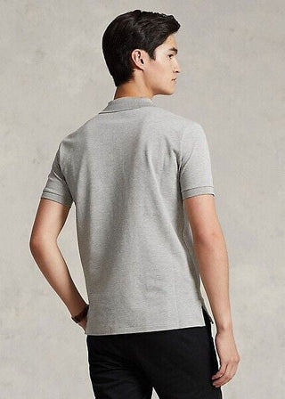 Polo Ralph Lauren Men's Classic Fit Mesh Polo Shirt Gray Size X-Large