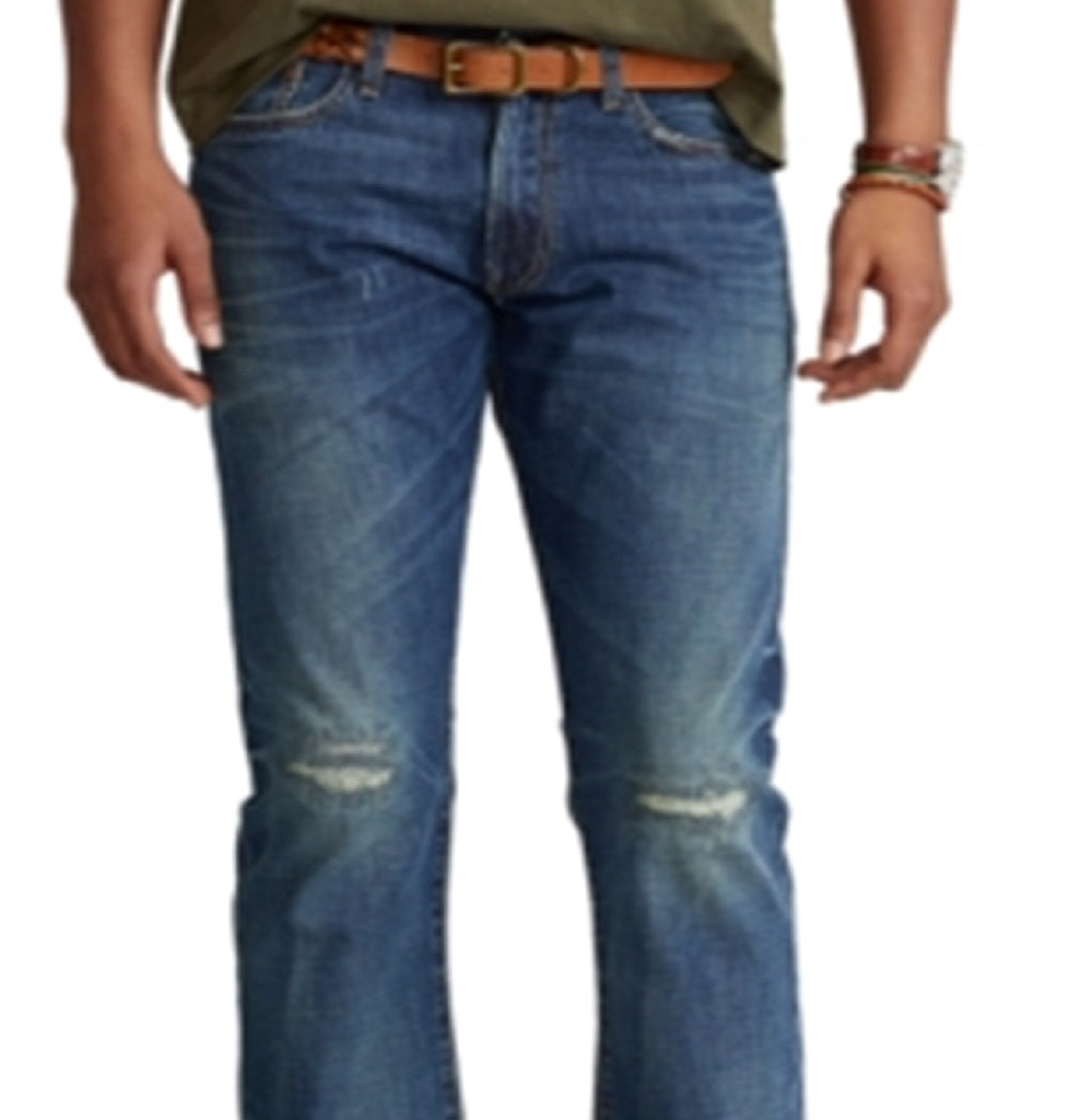 Polo Ralph Lauren Men's Slim Straight Leg Jeans Blue Size 33X32