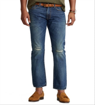 Polo Ralph Lauren Men's Slim Straight Leg Jeans Blue Size 33X32