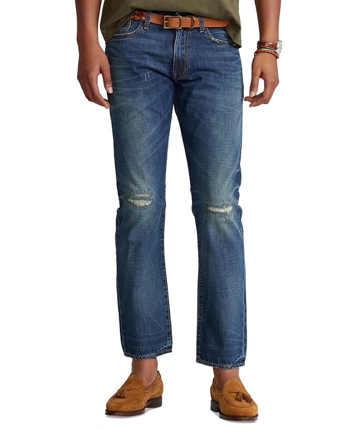 Polo Ralph Lauren Men's Slim Straight Leg Jeans Blue Size 34X32