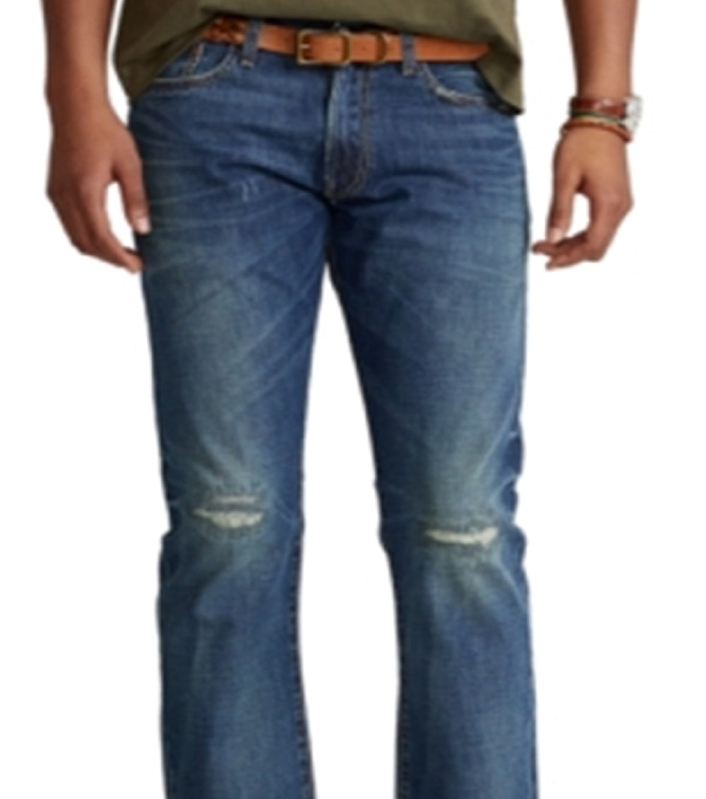Polo Ralph Lauren Men's Slim Straight Leg Jeans Blue Size 34X32