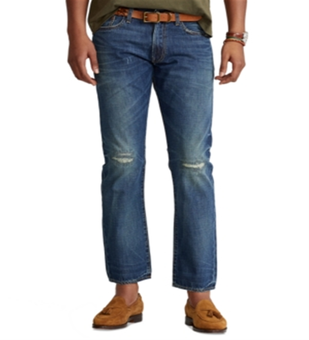 Polo Ralph Lauren Men's Slim Straight Leg Jeans Blue Size 34X32