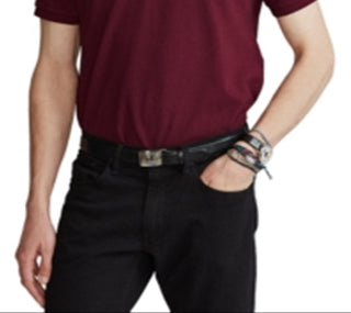 Polo Ralph Lauren Men's Mesh Polo Shirt Red Size Medium