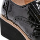 Madden Girl Women's Lace up Fashion Cutesy Low Top Black Size 8